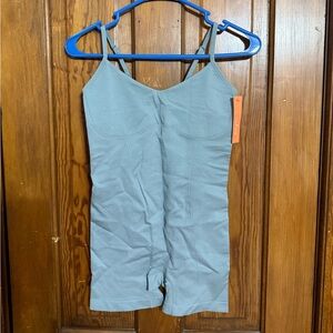 Blueish Gray Romper